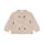 Minymo Strickjacke 114470-2055 Blumen beige melange