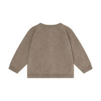 Minymo Strickjacke 114501-2503 Äpfel braun melange