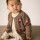 Minymo Strickjacke 114501-2503 Äpfel braun melange