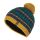 Trollkids Bommelmütze 941-805 Hafjell Bobble navy/senfgelb/petrol