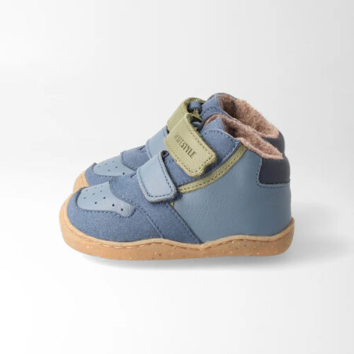 Blifestyle Barfuß-Winterschuhe anurafroschStyle BabyTex Warmfutter meerblau