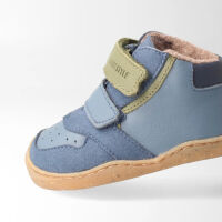 Blifestyle Barfuß-Winterschuhe anurafroschStyle BabyTex Warmfutter meerblau