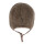 Maximo Wollfleece Babymütze zum Binden 65503-1876 Fb.89 braunmeliert