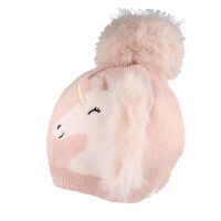 Maximo Bommelmütze Einhorn 53573-164476 Fb.52 hellrosa