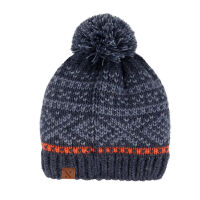 Maximo Bommelmütze Strick 63589-665376 Fb.011 navy