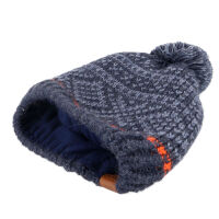 Maximo Bommelmütze Strick 63589-665376 Fb.011 navy