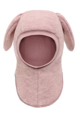 Hust & Claire Sturmhaube/Balaclava mit Ohren aus Wolle 420004 Fb.3875 rosa