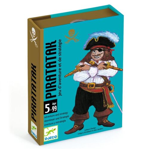 Djeco Piratatak Kartenspiel