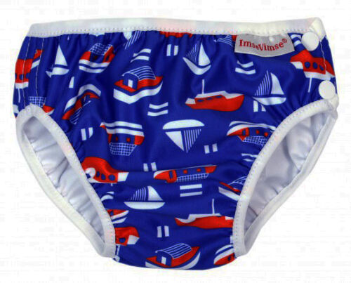 Imse Vimse Baby Schwimmwindeln Boote blau