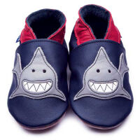 Inch Blue Lederpatschen Shark