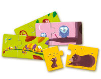 Djeco Duo-Puzzle Mama und Baby 8157