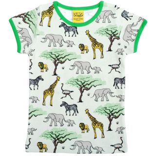 DU Kurzarm-shirt Elefanten Africa, BIO
