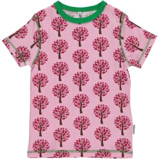MM Kurzarm-Shirt Tree rosa, BIO
