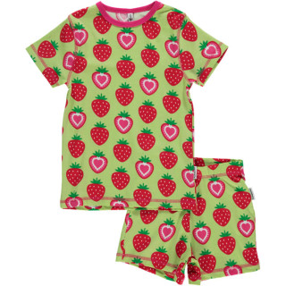 MM Pyjamaset kurz Erdbeeren, BIO