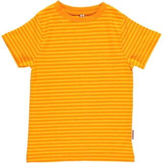 MM Kurzarm-Shirt gelbgestreift, BIO