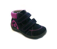 Richter Lauflerner mit Klett bordeau/pink, TEX