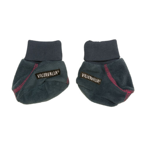 Villervalla Fleece-Booties indigo