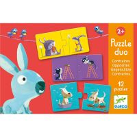Djeco Puzzle duo Gegensätze