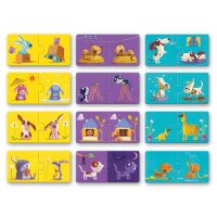 Djeco Puzzle duo Gegensätze