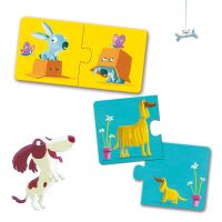Djeco Puzzle duo Gegensätze