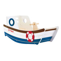Hape Grosses Schaukelboot  weiss