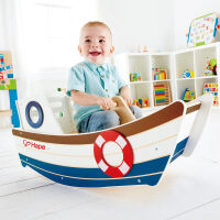 Hape Grosses Schaukelboot  weiss