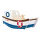 Hape Grosses Schaukelboot  weiss