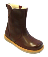 Pom Pom Winterstiefel bordeau