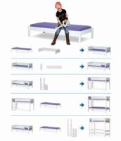 Basisbett mit Lattenrost  OEF