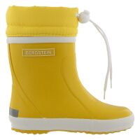 Bergstein gefütterte Gummistiefel gelb