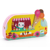Djeco Puzzle Eiswagen 16 Teile