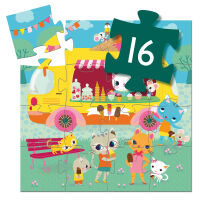 Djeco Puzzle Eiswagen 16 Teile