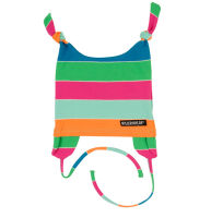 Villervalla Babyhaube Havana 107AW bunt gestreift