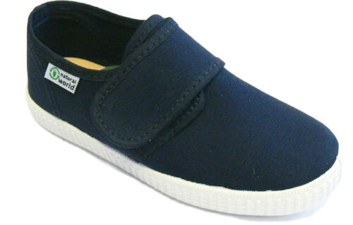 Natural World Stoffschuhe W58000 77 Marino