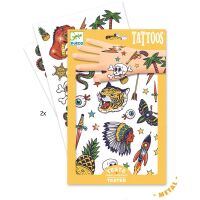 Djeco Tattoos Indianer Peng Peng gelb 9577