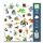 Djeco Sticker Ritter neu 160 St dunkelgrau