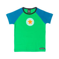 Villervalla Kurzarm-shirt mit Stern peacock/pacific