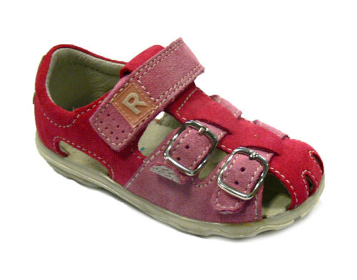 Richter geschlossene Sandalen pink/silber niedrig