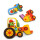 Djeco Puzzle duo Fahrzeuge