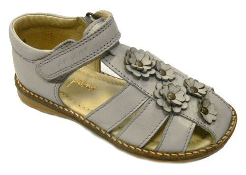 Pom Pom geschlossene Sandalen mit Blumen flieder