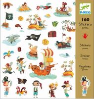 Djeco Sticker Piraten 160 St Ocker