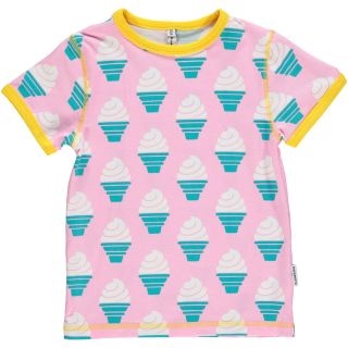 MM Kurzarm-Shirt Eis rosa, BIO