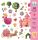 Djeco Sticker Prinzessin 160 St rosa