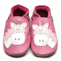 Inch Blue Lederpatschen Einhorn rosa
