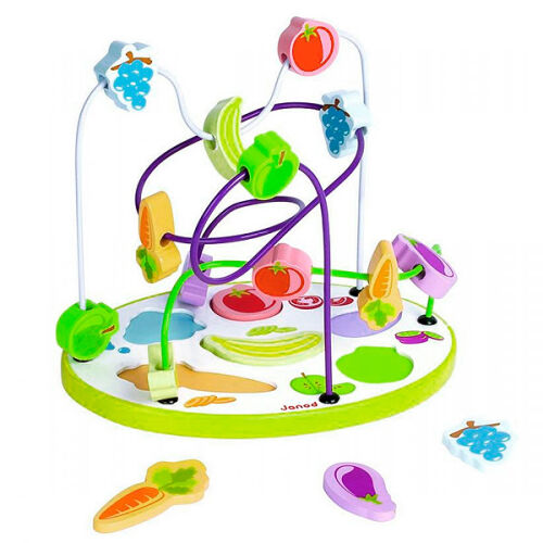 Janod Looping Puzzle 2 in 1 Farben/Formen
