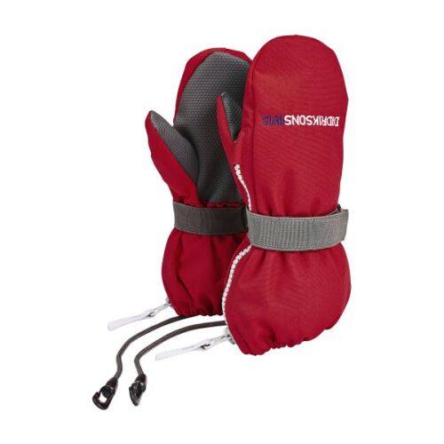 Didriksons Schneehandschuhe Biggles Rot mit zip