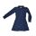 Baba Polokleid geometric blue, Bio