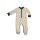 Baba Strampler mit Fuss Storch rosa, BIO