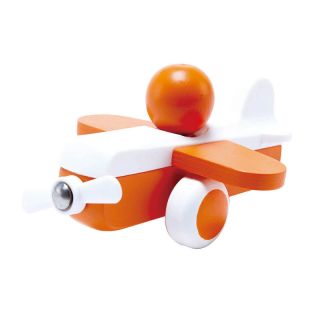 Hape oranges Flugzeug