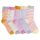 Melton Socken 5-Pack rosa gestreift col.513